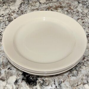 6 CORELLE 10.25” Round Plates (Sandstone)